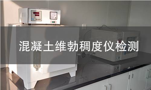 混凝土维勃稠度仪检测
