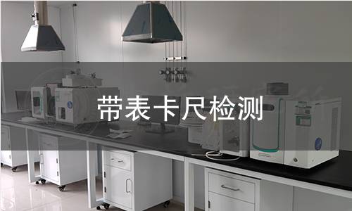 带表卡尺检测