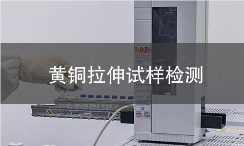 黄铜拉伸试样检测