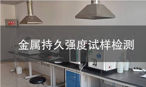 金属持久强度试样检测