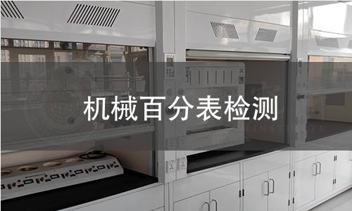 机械百分表检测