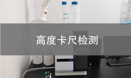高度卡尺检测