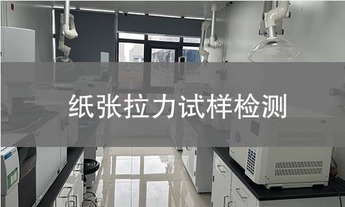 纸张拉力试样检测