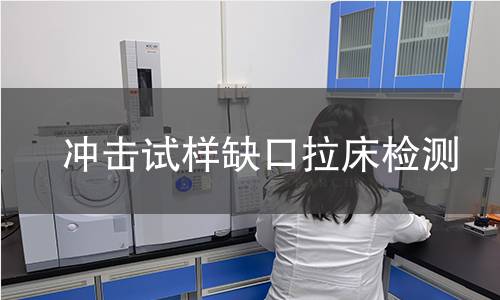 冲击试样缺口拉床检测