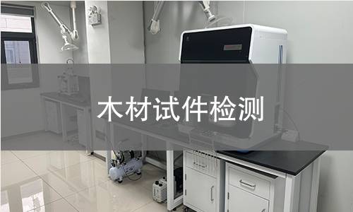 木材试件检测