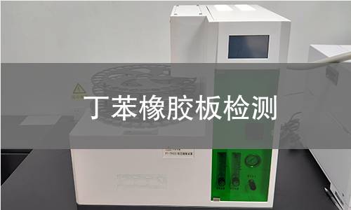 丁苯橡胶板检测