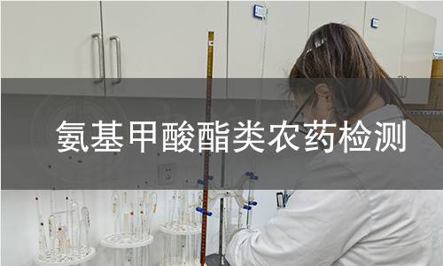 氨基甲酸酯类农药检测