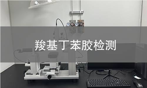 羧基丁苯胶检测