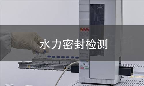 水力密封检测