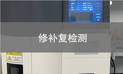 修补复检测