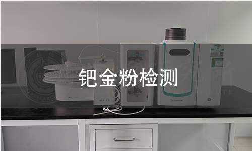 钯金粉检测