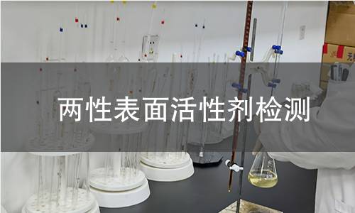 两性表面活性剂检测