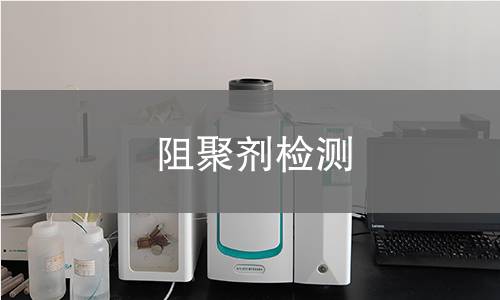 阻聚剂检测
