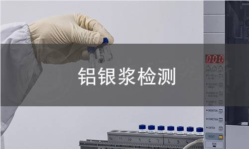 铝银浆检测
