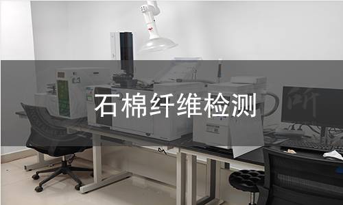 石棉纤维检测