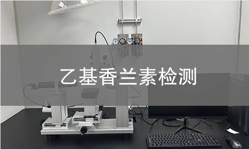 乙基香兰素检测