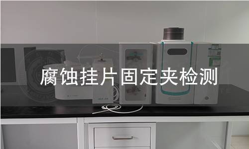 腐蚀挂片固定夹检测