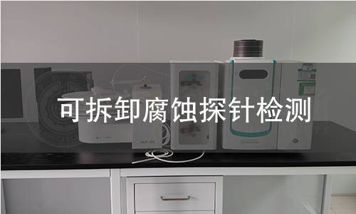 可拆卸腐蚀探针检测