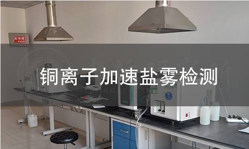 铜离子加速盐雾检测