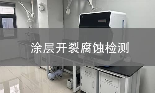 涂层开裂腐蚀检测