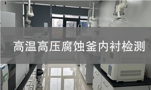 高温高压腐蚀釜内衬检测