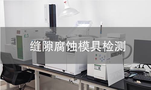 缝隙腐蚀模具检测