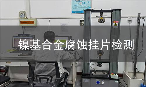 镍基合金腐蚀挂片检测