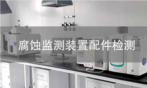腐蚀监测装置配件检测