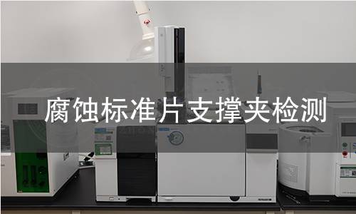 腐蚀标准片支撑夹检测