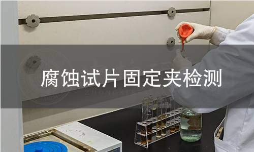 腐蚀试片固定夹检测