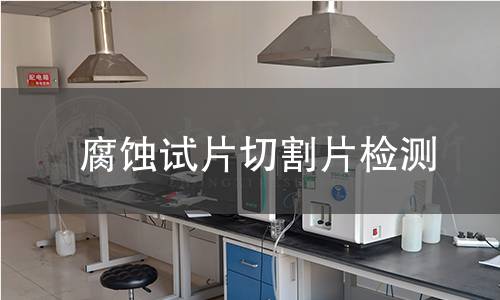 腐蚀试片切割片检测