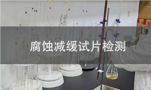 腐蚀减缓试片检测
