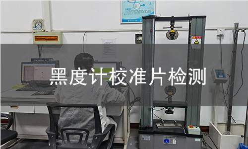 黑度计校准片检测
