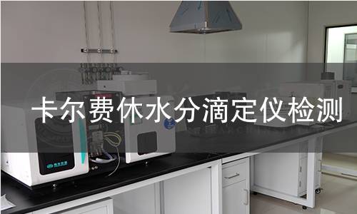 卡尔费休水分滴定仪检测