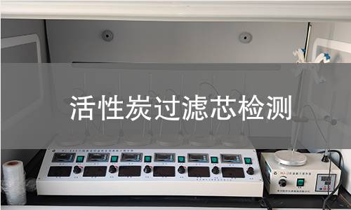 活性炭过滤芯检测