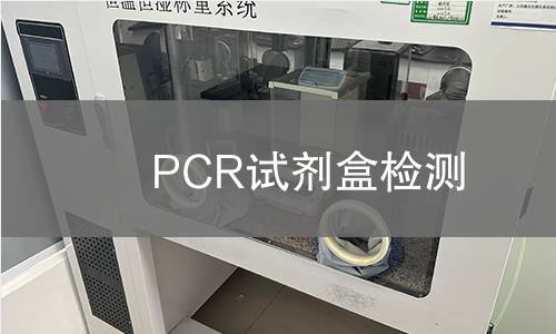 PCR试剂盒检测