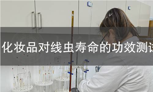 化妆品对线虫寿命的功效测试