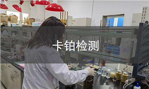 卡铂检测