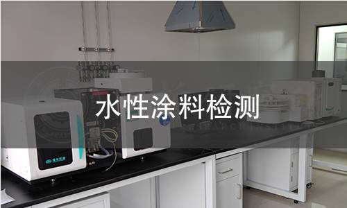 水性涂料检测