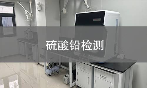 硫酸铅检测