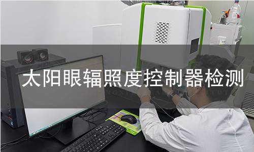太阳眼辐照度控制器检测