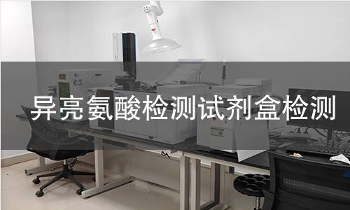 异亮氨酸检测试剂盒检测