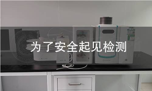 为了安全起见检测