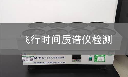飞行时间质谱仪检测