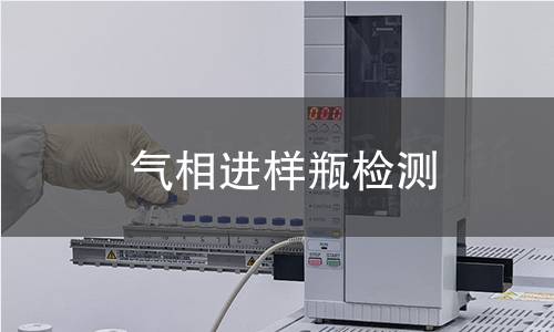 气相进样瓶检测