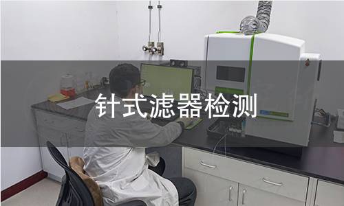 针式滤器检测