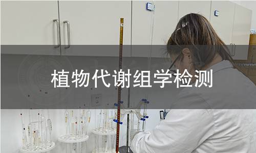植物代谢组学检测