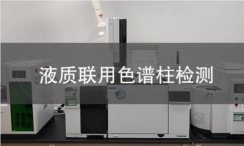 液质联用色谱柱检测
