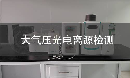 大气压光电离源检测