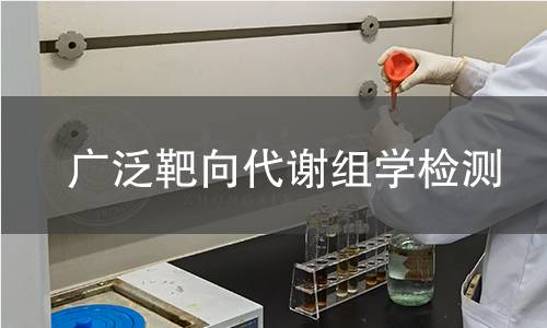 广泛靶向代谢组学检测